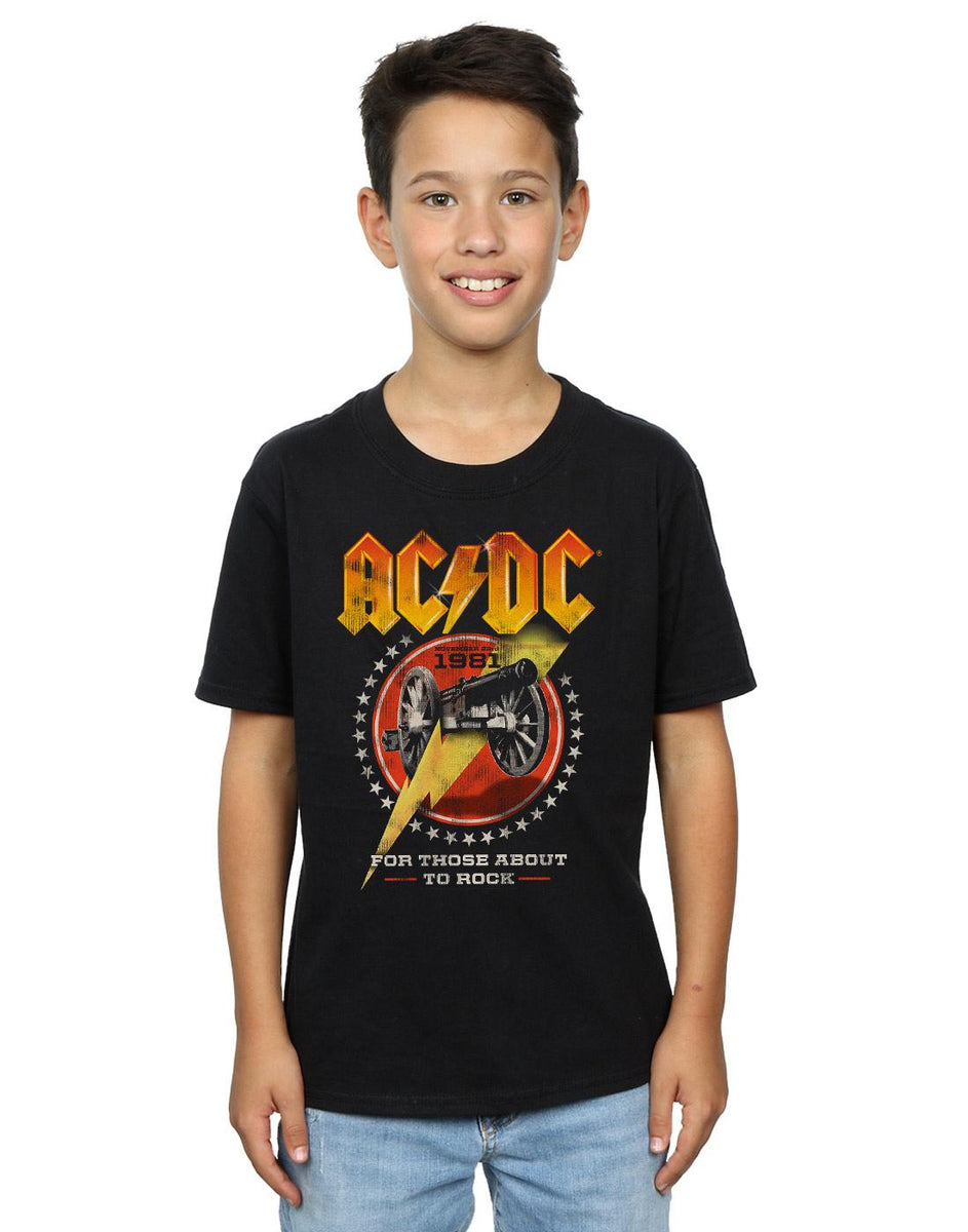 AC/DC Boys For Those About To Rock 1981 T-Shirt | Discounts on great Brands