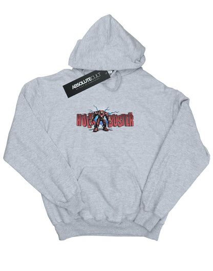 Sports Grey - Front - Marvel Mens Avengers Infinity War Hulkbuster 2.0 Hoodie
