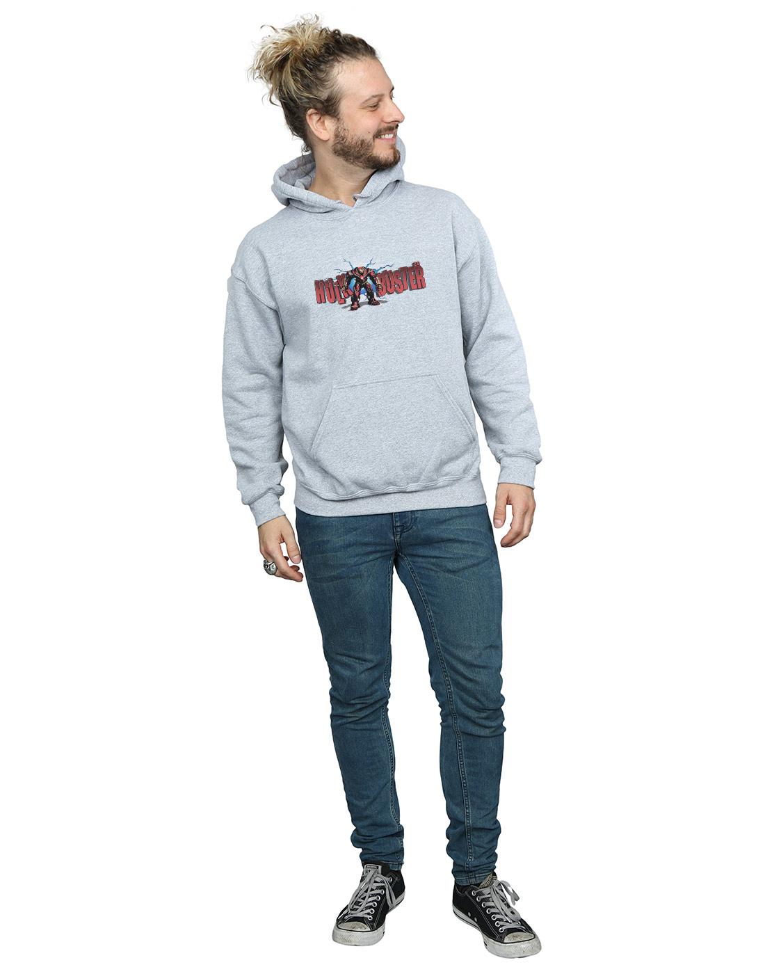 Sports Grey - Lifestyle - Marvel Mens Avengers Infinity War Hulkbuster 2.0 Hoodie