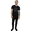 White - Side - Avengers Assemble Mens Logo T-Shirt