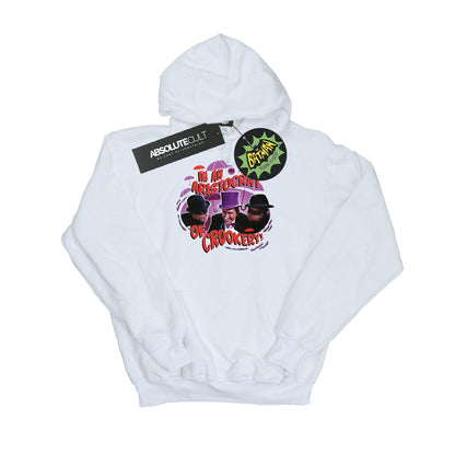 White - Front - DC Comics Boys Batman TV Series The Penguin Aristocrat Hoodie
