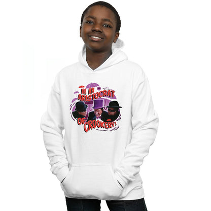 White - Back - DC Comics Boys Batman TV Series The Penguin Aristocrat Hoodie