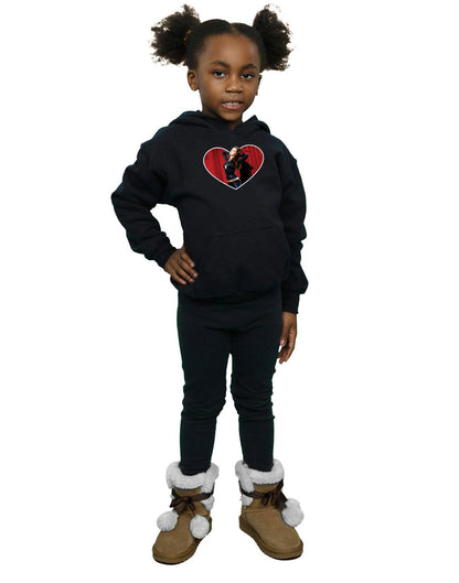 Black - Lifestyle - DC Comics Girls Batman TV Series Catwoman Heart Hoodie