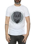 White - Pack Shot - Black Panther Mens Made in Wakanda Cotton T-Shirt