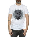 White - Front - Black Panther Mens Made in Wakanda Cotton T-Shirt