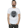 White - Back - Black Panther Mens Made in Wakanda Cotton T-Shirt