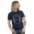 Navy Blue - Back - Black Panther Mens Made in Wakanda Cotton T-Shirt