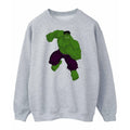 Sports Grey - Front - Hulk Mens Simple Sweatshirt