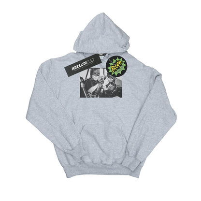 Sports Grey - Front - DC Comics Boys Batman TV Series Ready For Action Hoodie