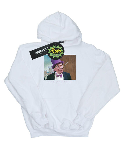 White - Front - DC Comics Girls Batman TV Series The Penguin Photograph Hoodie
