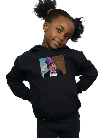 Black - Back - DC Comics Girls Batman TV Series The Penguin Photograph Hoodie