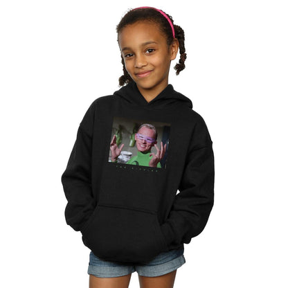 Black - Back - DC Comics Girls Batman TV Series The Riddler Photgraph Hoodie