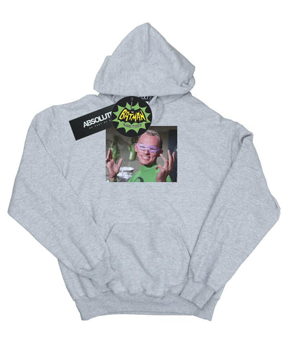 Sports Grey - Front - DC Comics Girls Batman TV Series The Riddler Photgraph Hoodie