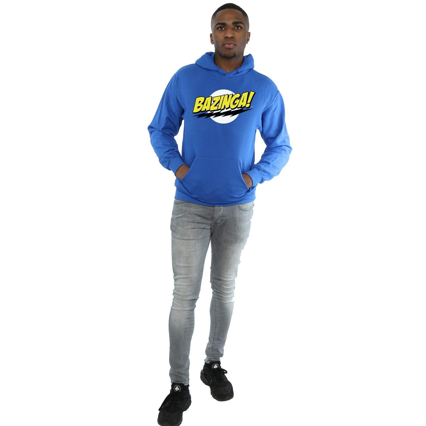 Royal Blue - Lifestyle - The Big Bang Theory Mens Sheldon Bazinga Hoodie