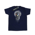 Navy Blue - Front - Avengers Infinity War Mens Gauntlet Cotton T-Shirt