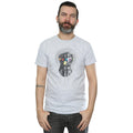Sports Grey - Back - Avengers Infinity War Mens Gauntlet Cotton T-Shirt