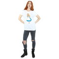 White - Lifestyle - Alice In Wonderland Womens-Ladies Classic Boyfriend Cotton T-Shirt