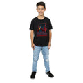 Black - Side - Avengers Infinity War Boys Doctor Strange Cotton T-Shirt