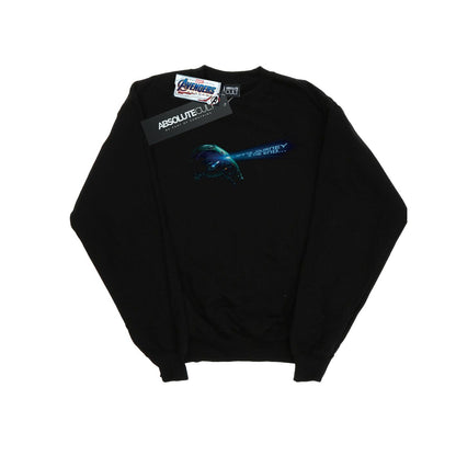 Black - Front - Marvel Boys Avengers Endgame Part Of The Journey Is The End Sweatshirt