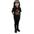 Black - Side - Avengers Infinity War Girls Scarlet Witch Cotton T-Shirt