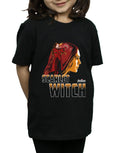 Black - Pack Shot - Avengers Infinity War Girls Scarlet Witch Cotton T-Shirt