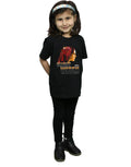 Black - Close up - Avengers Infinity War Girls Scarlet Witch Cotton T-Shirt