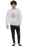 Sports Grey - Close up - Dumbo Mens Classic Sweatshirt