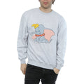 Sports Grey - Front - Dumbo Mens Classic Sweatshirt