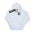 White - Front - DC Comics Mens Batman Joker Smile Breast Print Hoodie