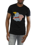 Black - Pack Shot - Dumbo Mens Classic Cotton T-Shirt