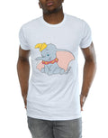 White - Pack Shot - Dumbo Mens Classic Cotton T-Shirt