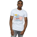 White - Back - Dumbo Mens Classic Cotton T-Shirt