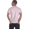 White - Back - Friends Mens Logo Cotton T-Shirt