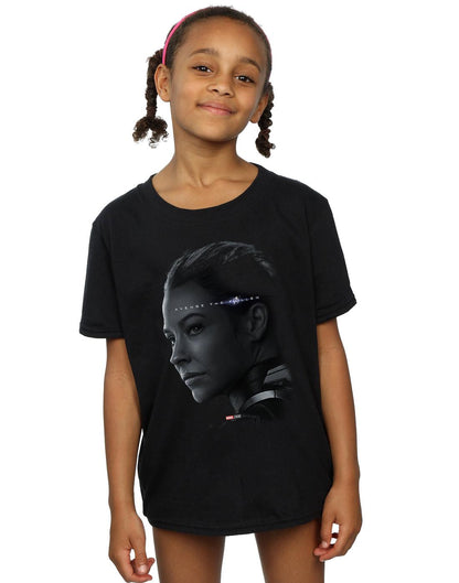 Black - Back - Marvel Girls Avengers Endgame Avenge The Fallen The Wasp Cotton T-Shirt