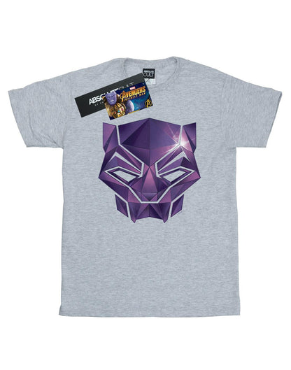 Sports Grey - Front - Marvel Mens Avengers Infinity War Black Panther Geometric T-Shirt