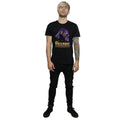 Black - Side - Avengers Infinity War Mens Thanos Cotton T-Shirt