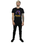 Black - Close up - Avengers Infinity War Mens Thanos Cotton T-Shirt