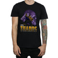 Black - Front - Avengers Infinity War Mens Thanos Cotton T-Shirt