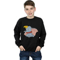 Black - Back - Dumbo Boys Classic Cotton Sweatshirt