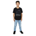 Black - Side - Avengers Infinity War Boys Black Panther Cotton T-Shirt