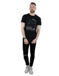 Black - Close up - Avengers Infinity War Mens Black Panther Cotton T-Shirt
