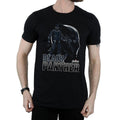 Black - Front - Avengers Infinity War Mens Black Panther Cotton T-Shirt