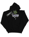 Black - Front - Beetlejuice Mens Sandworm Logo Hoodie