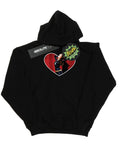 Black - Front - DC Comics Mens Batman TV Series Catwoman Heart Hoodie