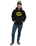 Black - Lifestyle - DC Comics Mens Batman TV Series Logo Hoodie