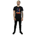 Black - Side - Avengers Infinity War Mens Thor Cotton T-Shirt