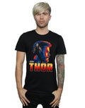Black - Lifestyle - Avengers Infinity War Mens Thor Cotton T-Shirt