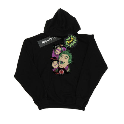 Black - Front - DC Comics Mens Batman TV Series Rogues Gallery Hoodie