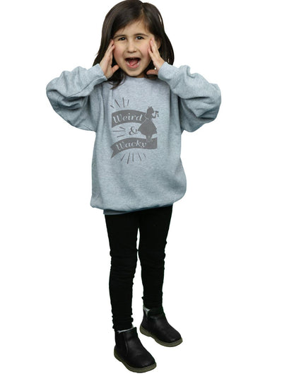 Sports Grey - Lifestyle - Disney Girls Alice In Wonderland Weird And Wacky Sweatshirt
