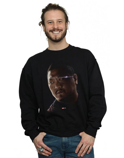 Black - Back - Marvel Mens Avengers Endgame Avenge The Fallen Wong Cotton Sweatshirt